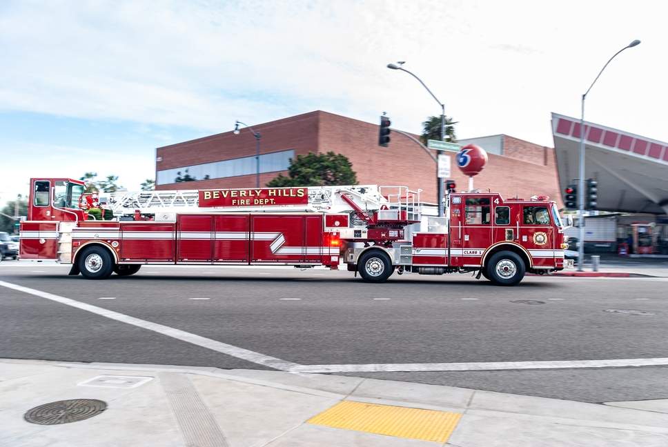 Electric Fire Truck Debuts in Los Angeles